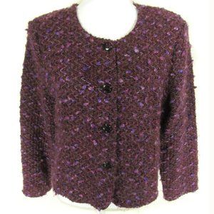 First Option Jacket Blazer Size Large Multi Color